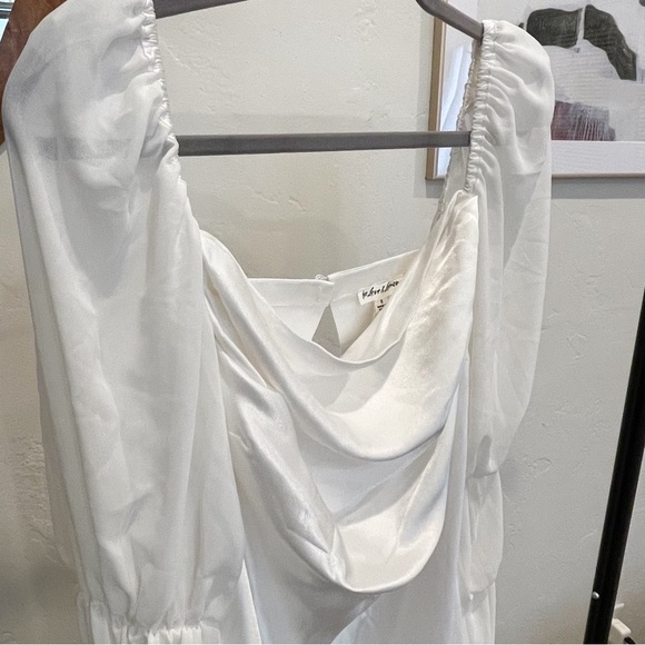 For Love And Lemons White Willow Mini Dress - Picture 15 of 16